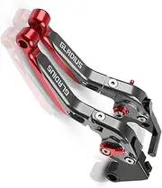 WILRAY Motorcycle Brake Levers CNC Adjustable Brake Clutch Lever Handlebar for S&uzuki SFV650 Gladius 2009 2010 2011 2012 2013 2014 2015