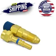 Argon Inert Gas Regulator Hose Connectors Brass Quick Disconnector 9/16-18