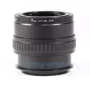 Macro Lens Focus Helicoid Adapter for Contax Yashica Lens to Nikon Z Z9 Camera