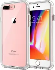 Case for Apple iPhone 8 Plus and iPhone 7 Plus 5.5-Inch, Shock-Absorption Bumper