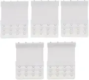 [ZPGVWXKO] 5 Piece Bra Strap Extender Set with 4 Hooks for Women