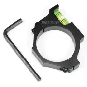 30mm Tactical Scope Spirit Level Balance Ring Pipe Clamp Bracket Mount Holder