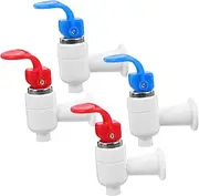4pcs Drinking Fountain Water Nozzle Threaded for Hot Cold Water Dispenser Leakproof Design Easy Installation
