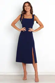 [PUP3] Laurel Dress - Navy 8 Blue