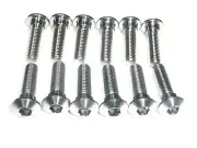 Kawasaki ZX-6R 1996-2018 FRONT BRAKE ROTOR DISC BOLT KIT TITANIUM RACE SPEC