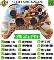 Fire Phoenix Silent Modz Rapid Fire Modded Controller for Xbox Series X/S One PC