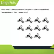 10x 1/4inch Thread Screw Mount Adapter Tripod Plate Screw Mount for DSLR Camera