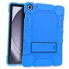 Case for Samsung Galaxy Tab A9+ 11”, Heavy Duty Shockproof Rugged Blue+Black