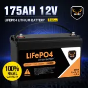 MOBI 175AH LiFePO4 Lithium Iron Phosphate Battery 12V 4WD RV Solar Deep Cycle