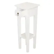 Tasmania 1 Drawer Plant Stand - White