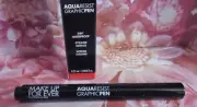 Make Up For Ever Aqua Resist Graphic Liner Vinyl Pen Eyeliner BLACK Travel Sz