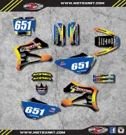 Cobra 2010- 2016 cx 50 sr King Custom decals SUNRISE STYLE graphics stickers