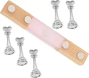 WRITWAA 1 Nail Practice Hand Nail Practice Stand Professional Fingers Polish Nail Display Stand Nail Holder Nail Practice Holder Fingernail Display Stands Tool Wooden