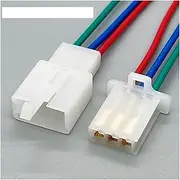 2 3 4 6 9 Pin 2.8mm Motorcycle Electrical Car Connector Wiring Harness Plug with CableNylon Flame Retardant Rubber Sleeve (Color : 3Pin Female Male, Size : 1 Pc with 15cm 18AWG)