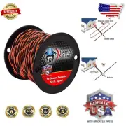 Pre-Twisted 50ft Dog Fence Wire - Heavy Duty, Sunlight Resistant & Versatile