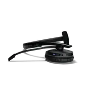 EPOS Adapt 230 Mono Bluetooth Headset, Works with Mobile / PC, Microsoft Teams and UC Certified, upto 27 Hour Talk Time, Folds Flat, 2Yr -USB -A