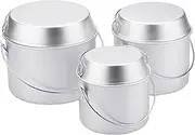 Hiking Cooking Set - Outdoor Cooking Pot and Pan, Compact Camping Pan Set | Lightweight Camp Pot and Pan, Multifunctional Camping Cookware Kit for Hiking, Backpacking, Outdoor Cooking and Picnic