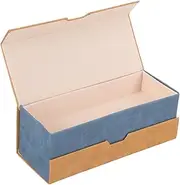 [Ipetboom] Double Glasses Case Hard Shell Eyeglass Holder for Travel 2-in-1 Contacts Lens Glasses Box