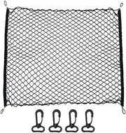 for Nissan X-Trail T33 ，Car Trunk Luggage Storage Cargo Organiser Nylon Elastic Mesh Net