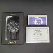 【NEW】 Seiko ANA Limited Flightmaster 7T92-0CF0 SZER022 Quartz Chronograph