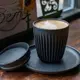【Huskee】澳洲HuskeeCup咖啡豆殼環保杯 8oz/ 240ml (附杯蓋)｜安全無毒可回收 再生製造/ 炭黑色