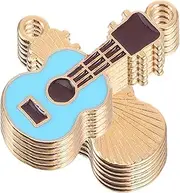 [MINAOLULUS] 20pcs Guitar Charms Diy Jewelry Making Supplies for Bracelets Necklaces Earring Kits