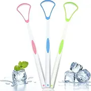 3PCS Tongue Scraper, Tongue Cleaners, Soft Silicone Scrapers, Ideal for Sensitive Tongue, BPA Free, Healty Oral Care, Reduce Bad Breath