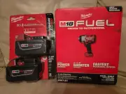Milwaukee 2967 FUEL 1/2" High Torque Impact Wrench Friction Ring + 2 M18 XC5.0