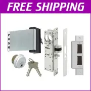Durable Aluminum Storefront Mortise Deadlatch Lock with Paddle Handle & Cylinder