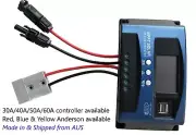 30-60A MPPT Solar Controller & customized Anderson&MC4 compatible lead cable