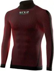 Sixs TS3, functional shirt , color: Dark Red/Black , size: 3Xl/4XL