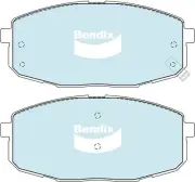 Bendix General CT Front Brake Pad Set for Kia Cerato BD, BDM 2.0L G4NA Petrol 20 (for: Kia)