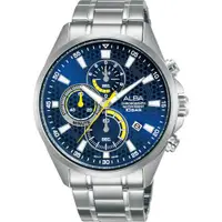 在飛比找ETMall東森購物網優惠-ALBA 雅柏 運動風計時手錶-43mm AM3873X1/