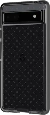 Tech21 Evo Check Phone Case for Google Pixel 6a, Smokey/Black