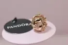 NWT 2020 PANDORA ROSE™ OPENWORK WOVEN INFINITY charm 788824c01 BOX $55