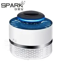 在飛比找PChome24h購物優惠-SPARK 光源吸入式LED家用滅蚊捕蚊燈 K013