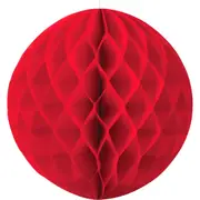 Red Honeycomb Ball 35cm