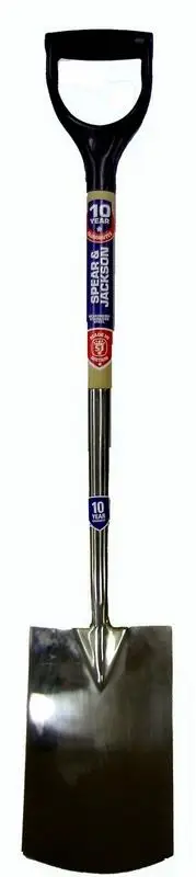 Spear & Jackson SJ-1160SP - Spade - Garden D Handle Stainless Steel