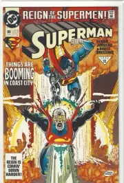 Superman #80 (1993) Reign of the Supermen! Cyborg vs. Eradicator DC Comics