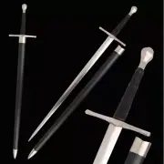 Training Bastard Long Sword Hand And A Half Carbon Steel Battle Ready Medieval