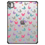 iPad Pro 11-inch (M4) iPad Impact Case BUTTERFLIES IPAD CASE BY AF ILLUSTRATIONS