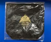NEW TRUMP Plaza Black Canvas Waste Pouch Bag for Car. FREE SHIP