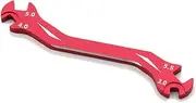 SCHAAN Multifunction 4 in 1 RC Special Tool Wrench 3/4/5/5.5MM for Turnbuckles & Nuts Rc Drone Car Boat,1