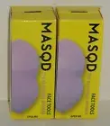 2 MASQD Purple Makeup Blending Sponge For Foundation Concealer Contour Highlight
