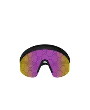 Gucci Eyewear Shield Frame Sunglasses One size Purple
