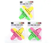 2pcs Bag Seal Clip Sealing Chip Clips Kitchen Food Storage Packing Food Bags