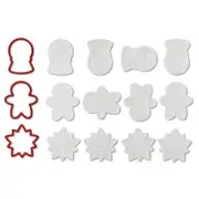 We R Memory Keepers Christmas Globe Stamp & Die Shifters 15pc