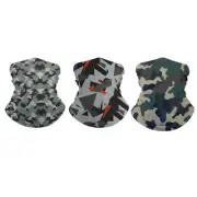 Neck Gaiter Balaclava Face Mask Neckerchief Bandanna Headband Multi Functional
