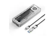 Orico USB4 -AAGM2 NVMe M.2 SSD Enclosure -Transparent USB4 40Gbps M.2 NVMe SSD