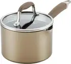 Anolon Advanced Home Bronze 16CM/1.9L Covered Straining Saucepan